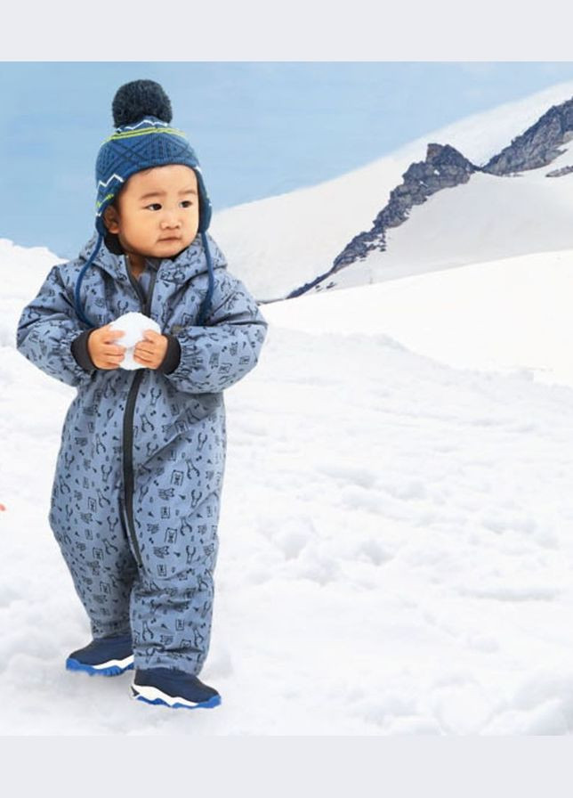 Теплий комбінезон мембранний (1500мм) для хлопчика BIONIC-FINISH® ECO 335847 блакитний Lupilu (302211062)