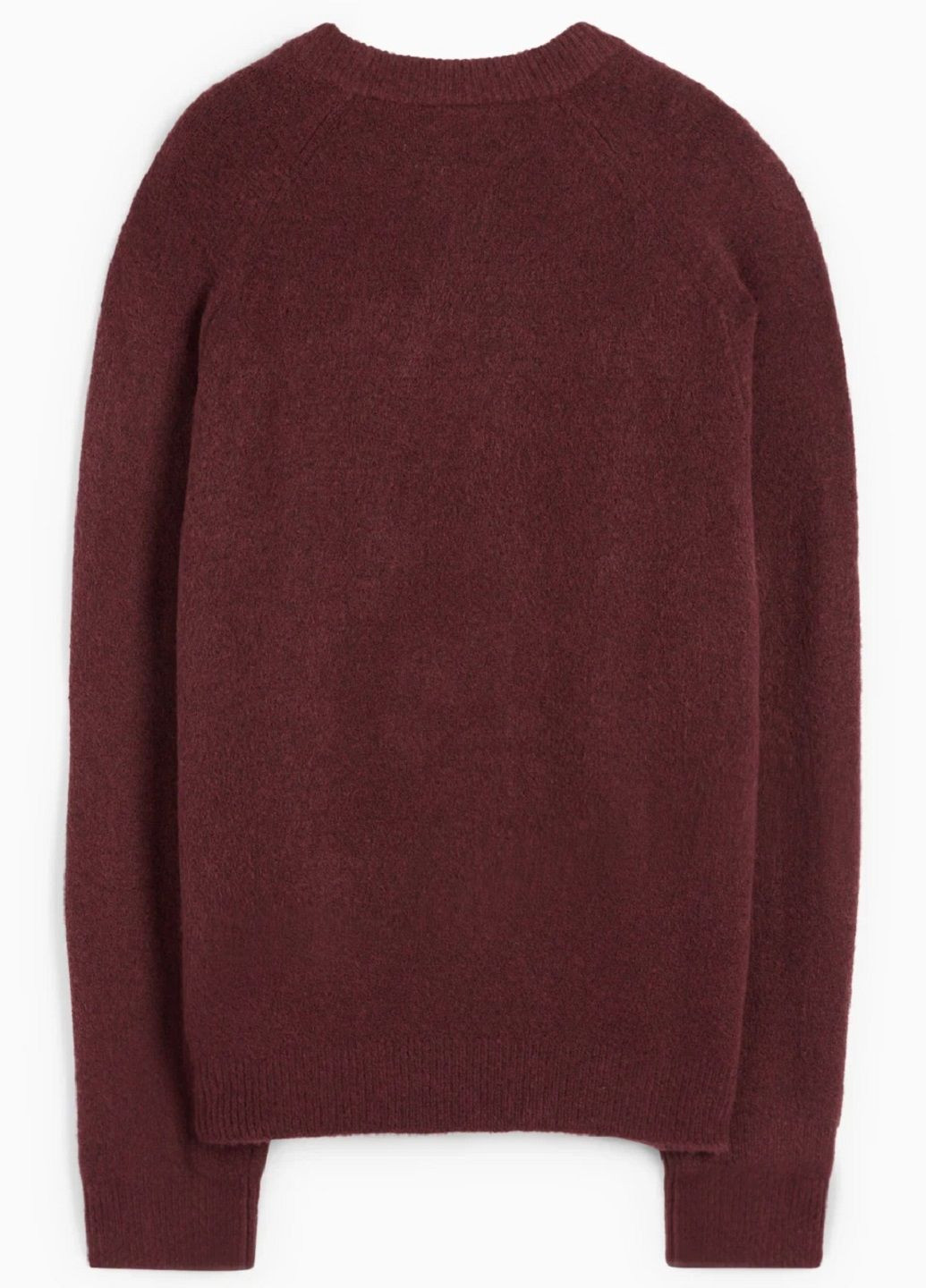 Бордовий зимовий светр C&A