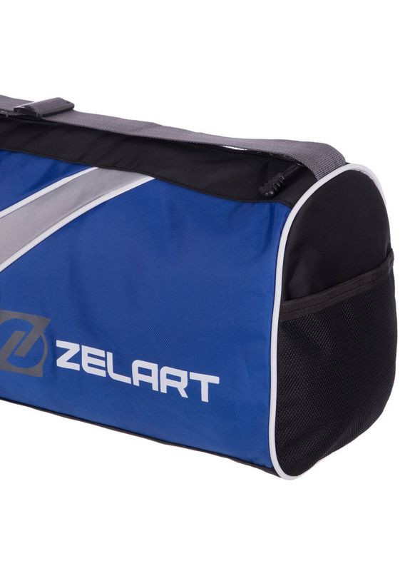 Сумка спортивна GA-4124 (поліестер, р-р 39х29х21см, синій) Zelart (361435277)