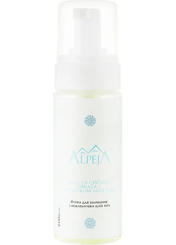 Пінка для вмивання Aloe Vera 150ml (2-989555) Alpeja (377125817)