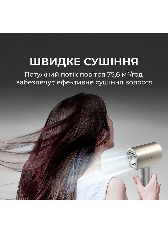 Фен DryGlam Nano Plasma Aluminum (A01_EU01_101440) Cecotec (370608113)