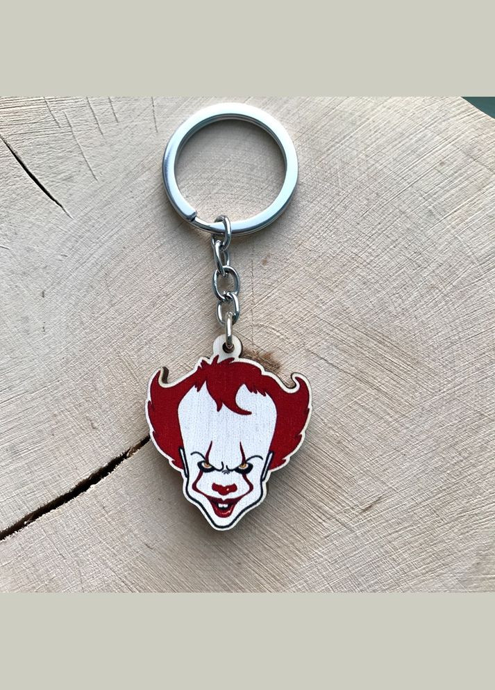 Дерев'яний брелок "Клоун Пеннівайз" Cozy-Up (292407131)