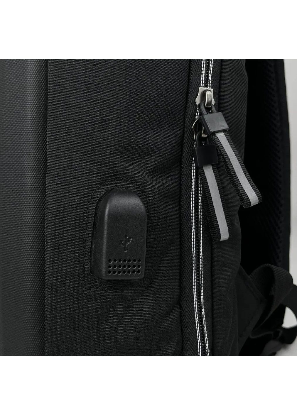 Рюкзак повседневный городской оксфорд с карманом для ноутбука 15-16 дюймов 43х29х13 см (477549-Prob) Черный Unbranded (298112409)