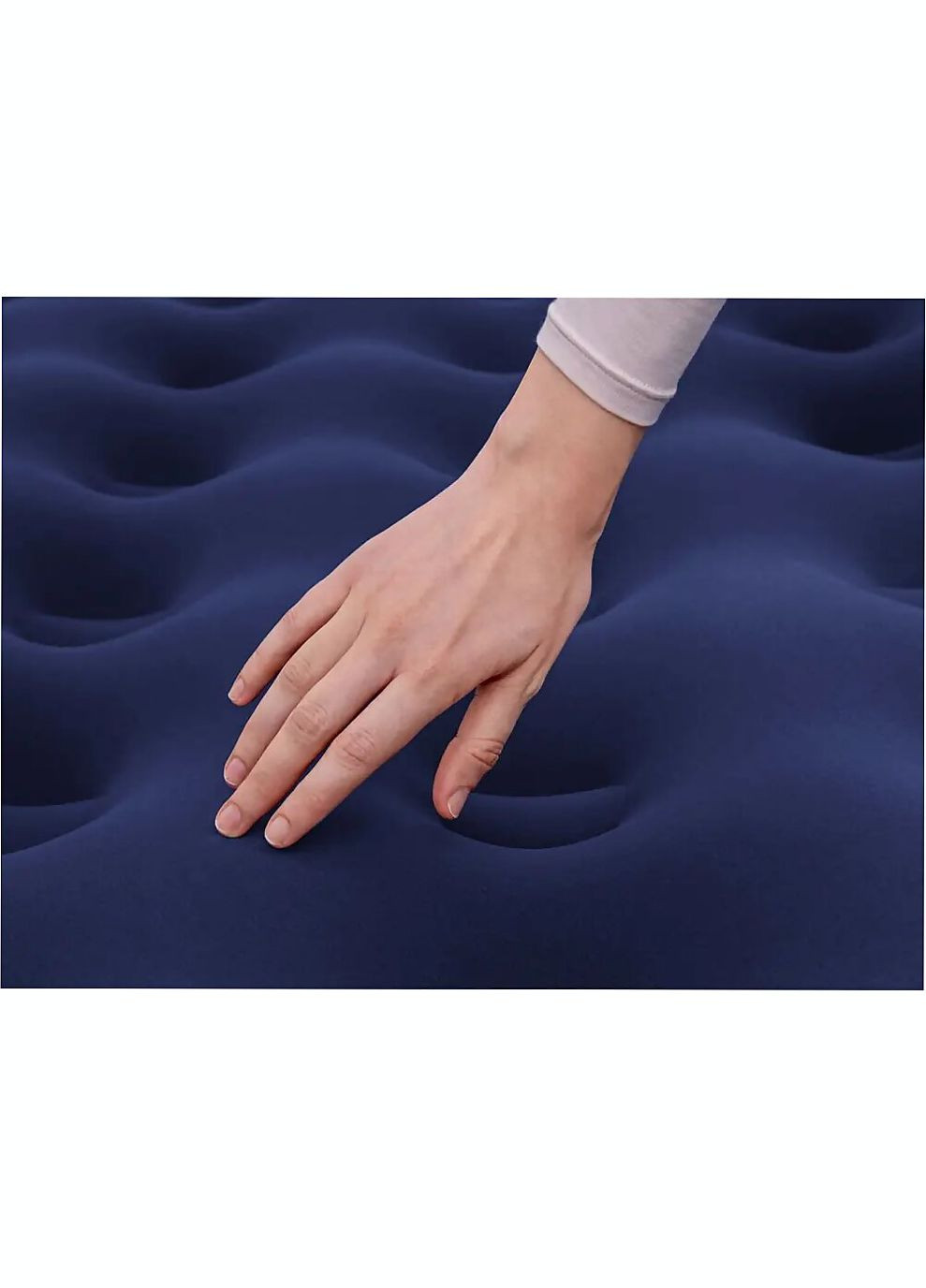 Надувной матрас Pavillo 67001-2 (матрас 67001, электронасос 66640). Одноместный 99 х 188 х 22 см Bestway (301916722)