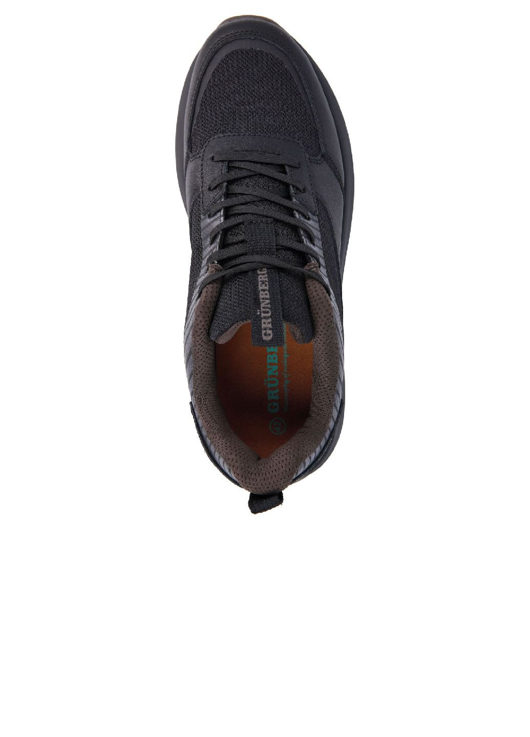 Черные демисезонные кроссовки мужские Grunberg