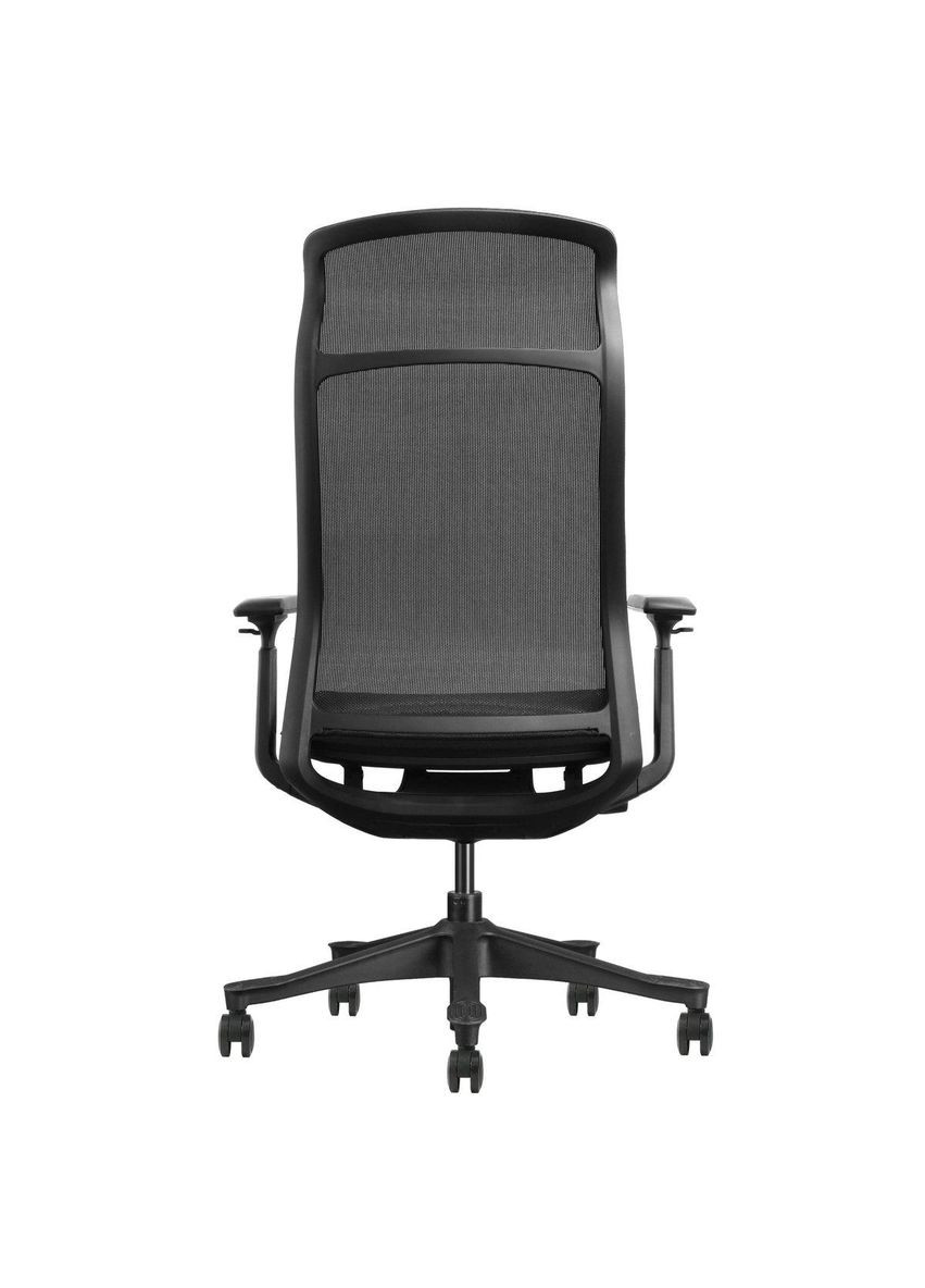 Крісло поворотне LUCAS чорна сітка/чорний каркас Intarsio (367253574)