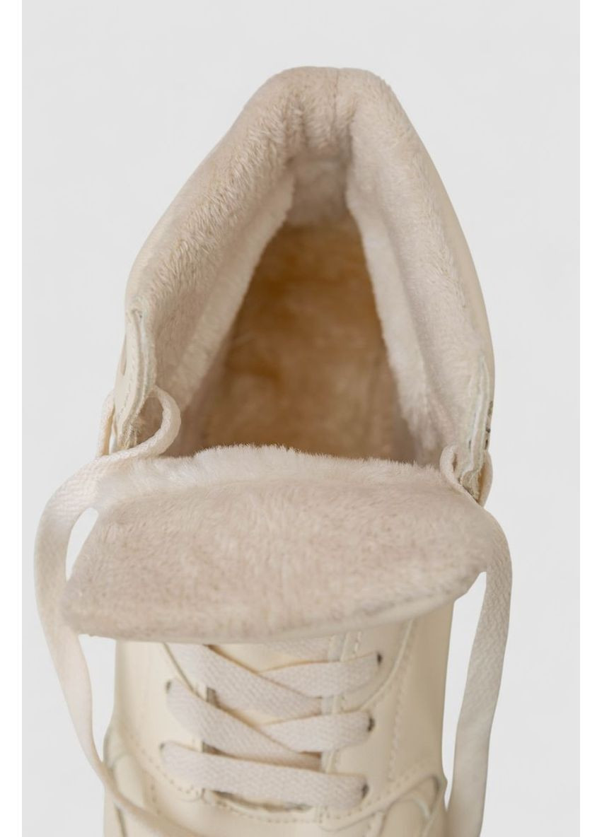 Кросівки жіночі зимові на хутрі Ager 248RAD02 бежеві зими (368485658)