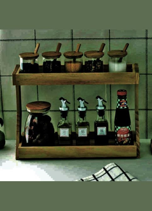 Полка настольная из дерева Ерментау мускат (ПСТ-004307) No Brand (327865206)