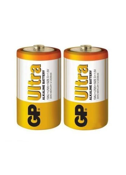 Батарейка D Ultra LR20 * 2 (13AU-U2 / 4891199034442) GP (394053405)