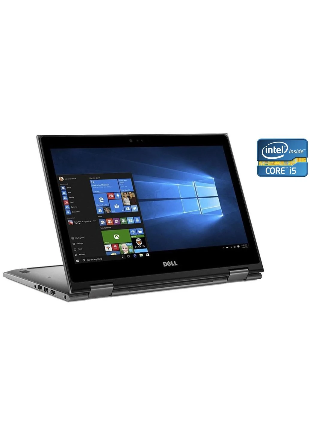 Ультрабук-трансформер Inspiron 13 5368 / 13.3" (1920x1080) IPS / intel Core i5-6200U (2 (4) ядра по 2.3 - 2.8 GHz) / 8 GB DDR4 Dell (398143849)