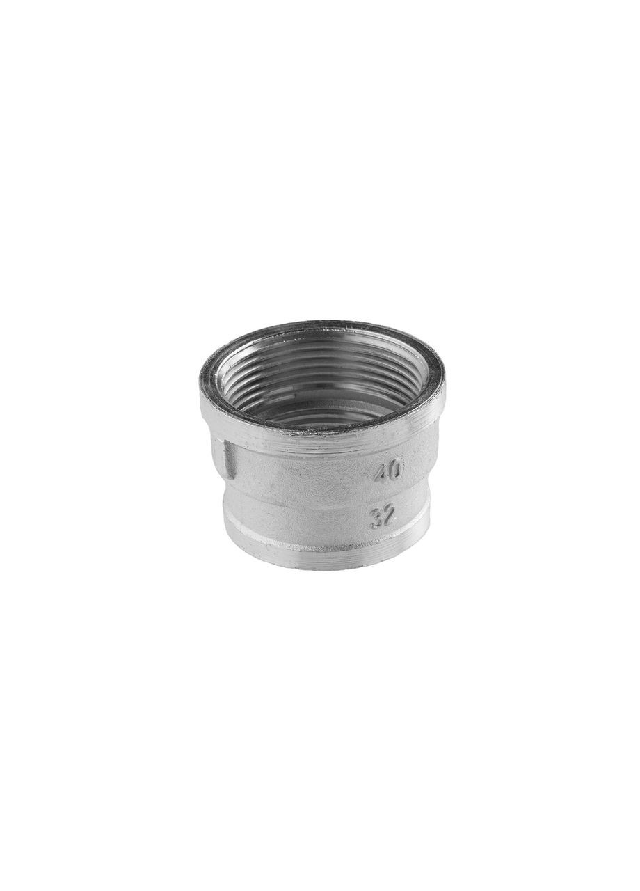 Муфта переходная усиленная 1 1/4"х1 1/2" ВВ никелированная НК0307-ВН Lexline (332957895)