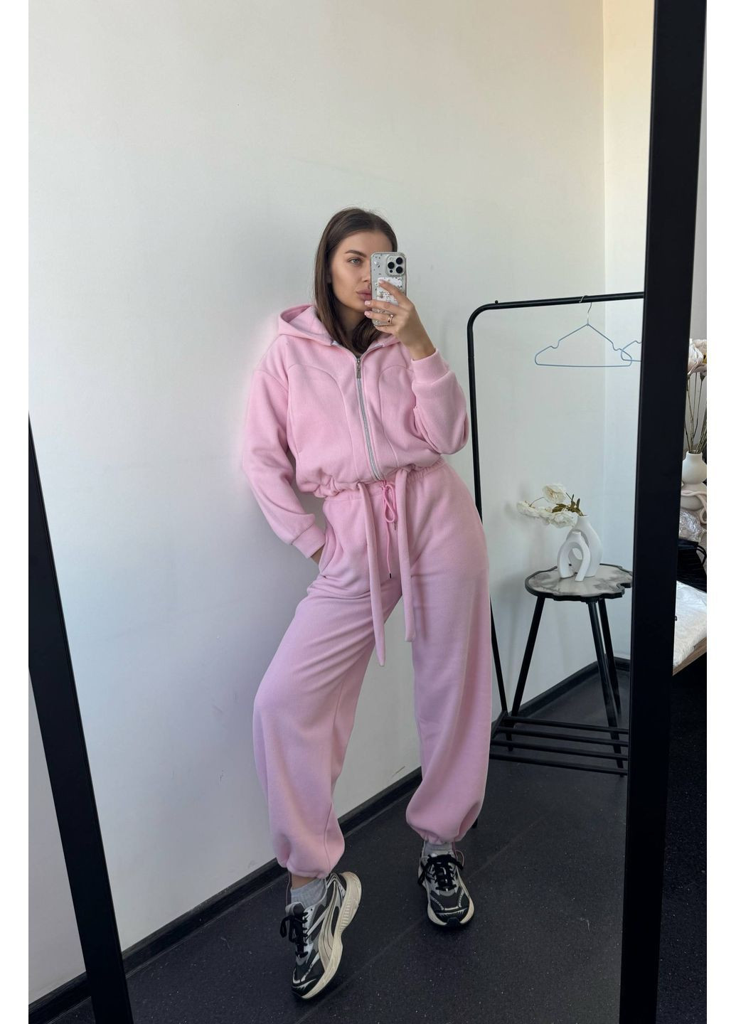 Очень удобный, теплый и стильный флисовый костюм. Luna (366288773)