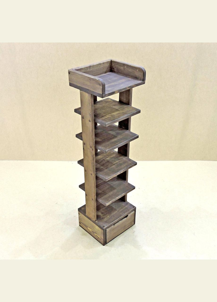 Полиця для взуття з дерева Бувре 6 мокко (ПДО-601910) No Brand (327849495)