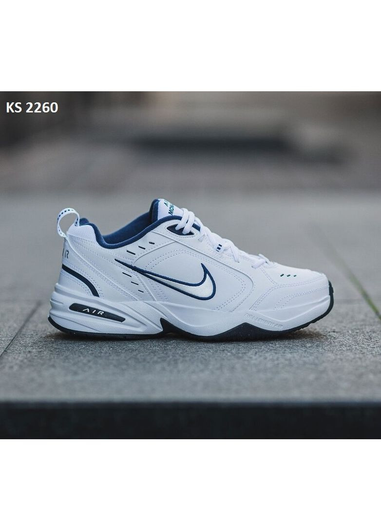 Білі Осінні кросівки чоловічі nike air monarch iv white найк аір монарх No Brand