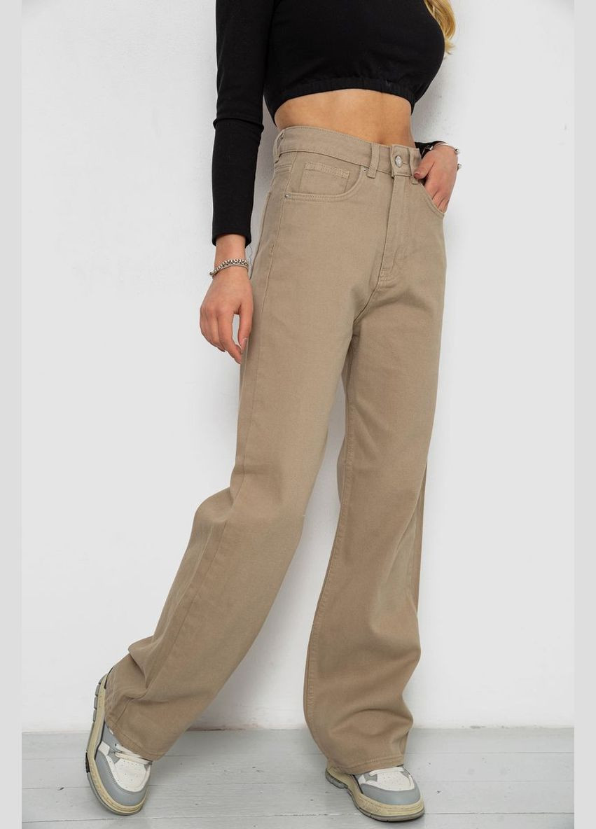 Джинси жіночі, колір персиковий, 250R1852 Ager - (332609324)