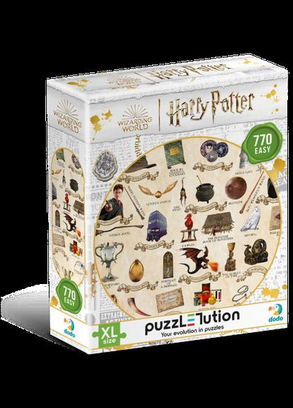 Пазл Easy-XL Harry Potter, Посібник для чарівників (200569) Dodo (372625080)