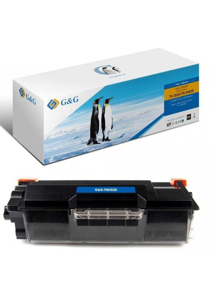 Лазерный картридж Картридж для Brother HLL6400DW, MFC-L6900DW 20 000стр. (-TN3520) G&G (315603336)