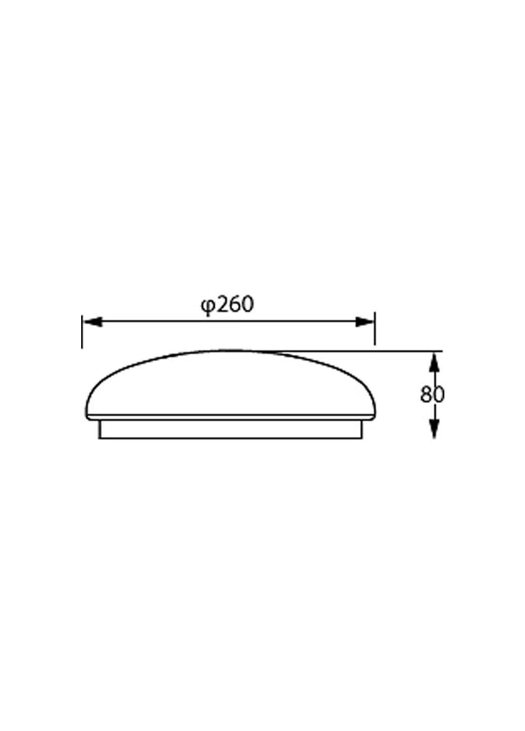 Потолочный LED светильник с датчиками сумерек и движения 26,6х26,6 см белый Philips (324832958)