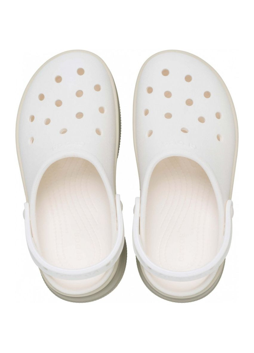 Белые женские кроксы clog black 211355 Crocs