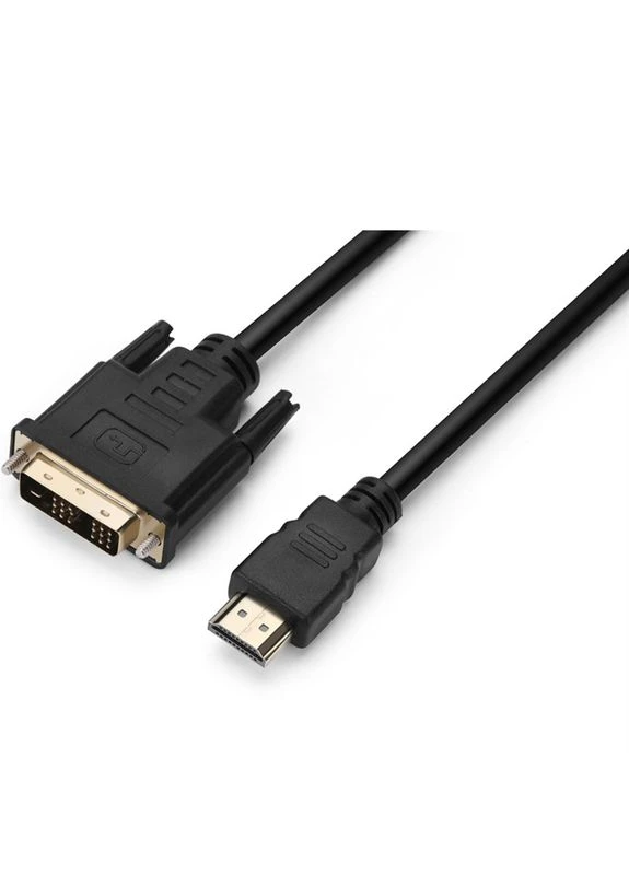 Кабель Premium HDMI - DVI V 1.3 (M/M), Single Link, 18+1, 0.5 м, Черный (PR-HDMI-DVI-P-01-30-05m) Prologix (394763330)