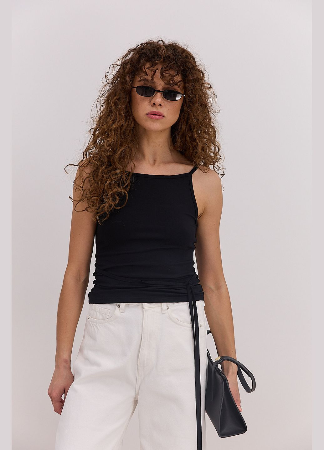 Женская майка с завязками на талии Arjen — 340917425