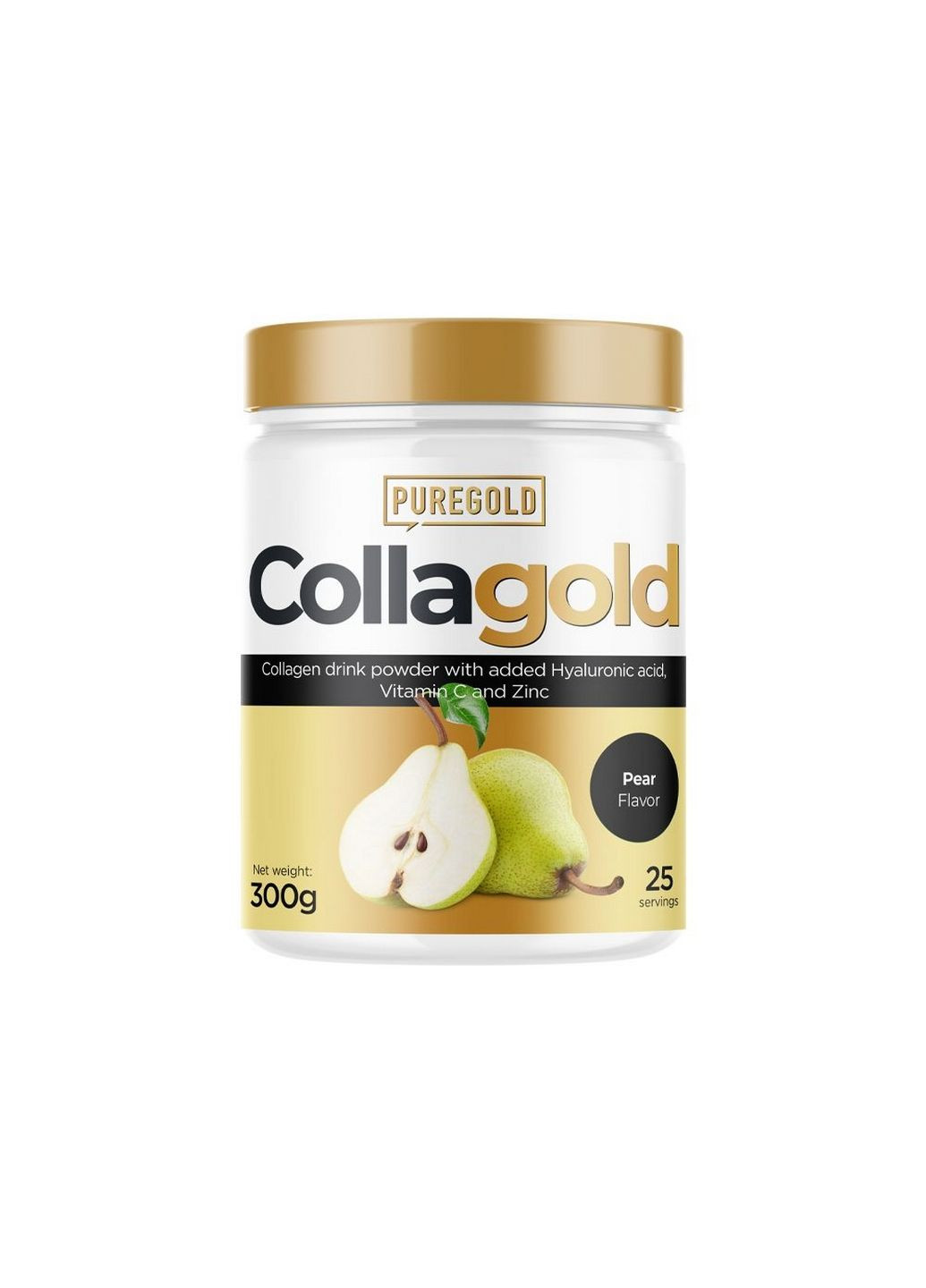 Препарат для суставов и связок CollaGold, 300 грамм Груша Pure Gold Protein (293418436)