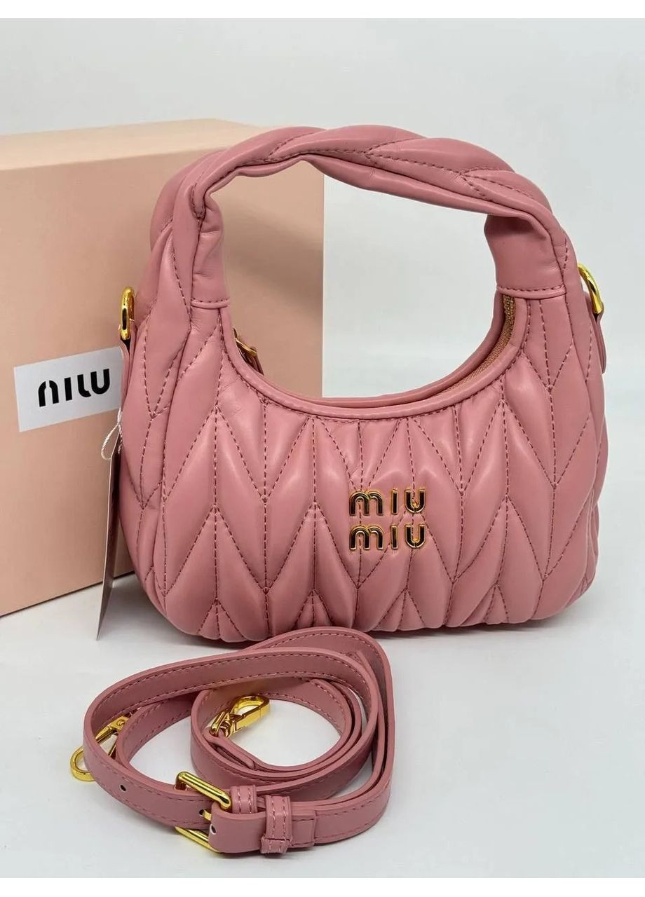 Женская сумка Miu Miu 2178 желтая No Brand (367041109)