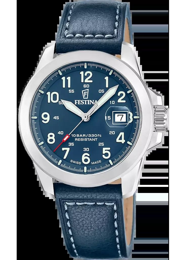 Годинник чоловічий Field Watches Swiss Made F20081/2 + 2 рмінця Оригінал В коробці Фестіна No Brand (373366533)