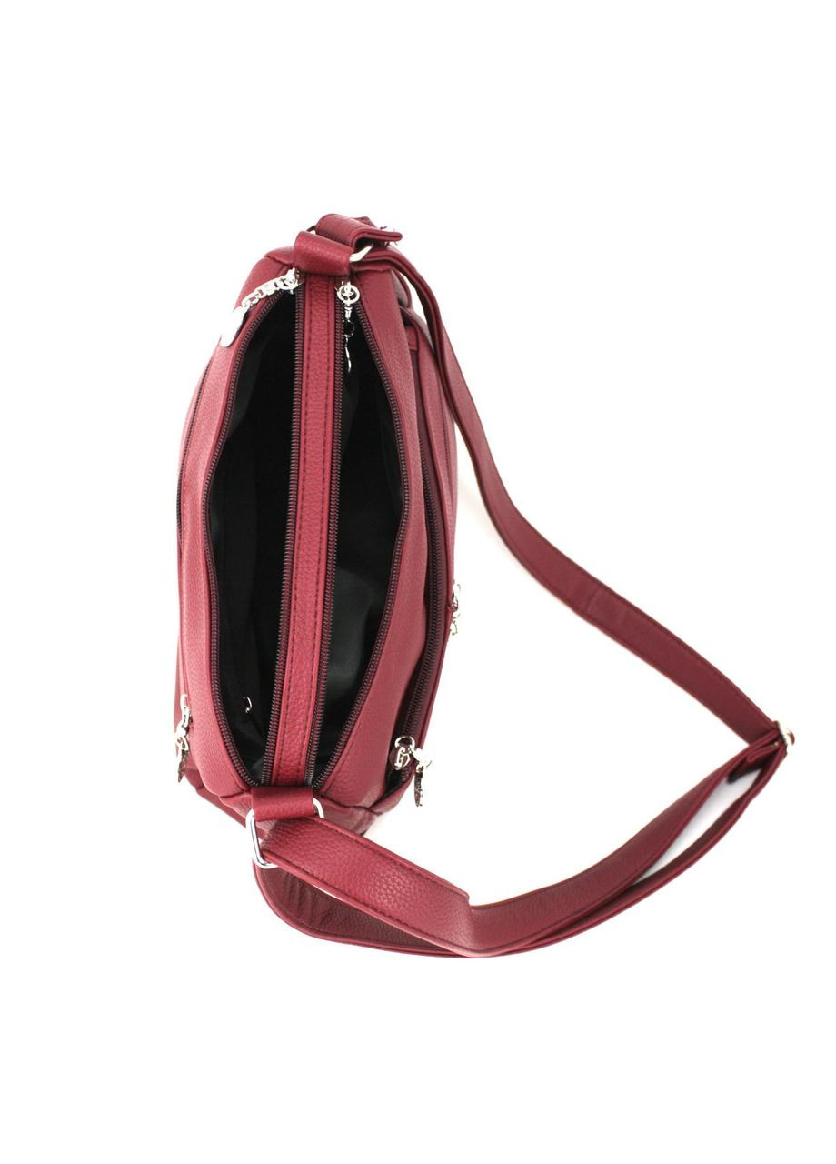 Жіноча сумка крос-боді 0-528172 бордова Voila (320587471)