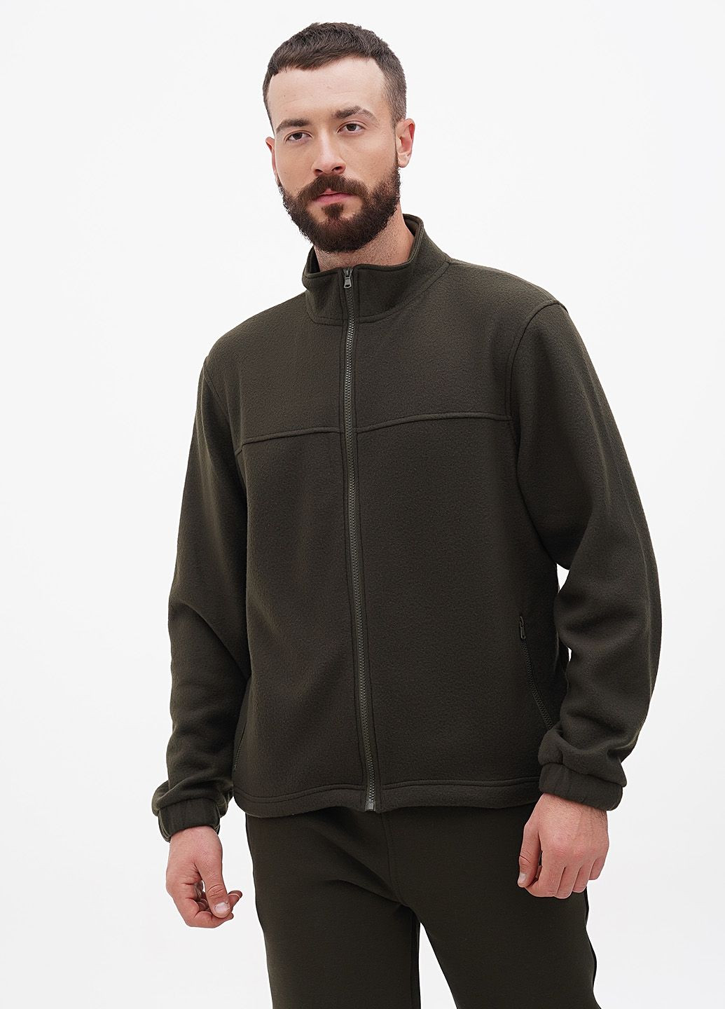 Мужская флисовая кофта на молнии (hb380457) HiBrand (355262388)