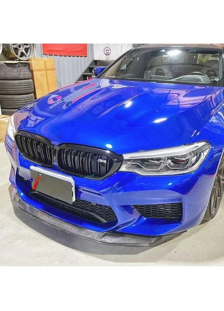 Накладка на передний бампер Lip V3 (для M5 F90 2017-2020, Карбон) для 5 серия G30/G31 гг BMW (392207386)