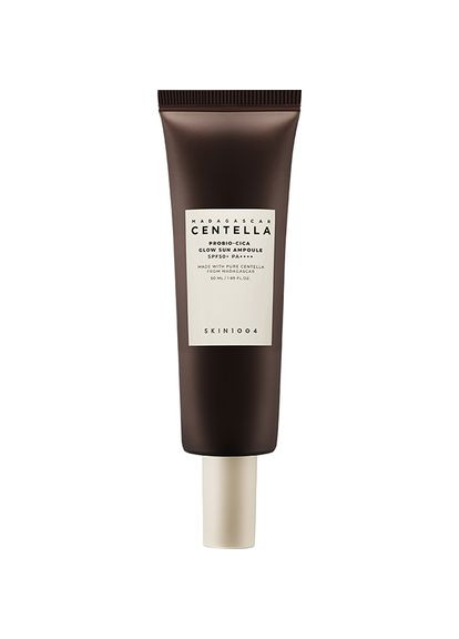 SKIN1004 Солнцезащитная восстановительная сыворотка Madagascar Centella Probio-Cica Glow Sun Ampoule SPF50+ PA++++ 50 ml — Крем, Южная Корея (366978348)