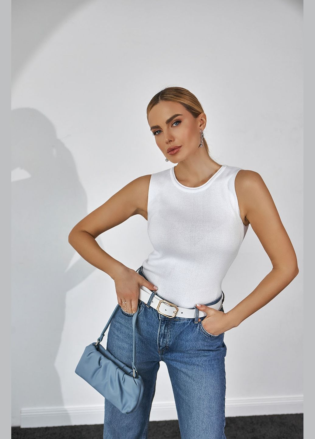 Базовый трикотажный топ Triko Bakh (332214163)