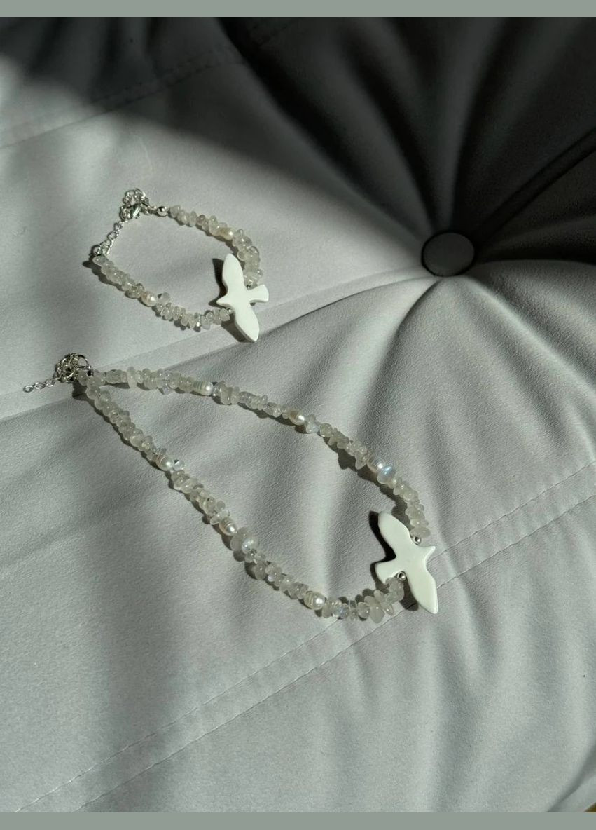 Колье "Лунная Горлица" Le'Perle (312519777)