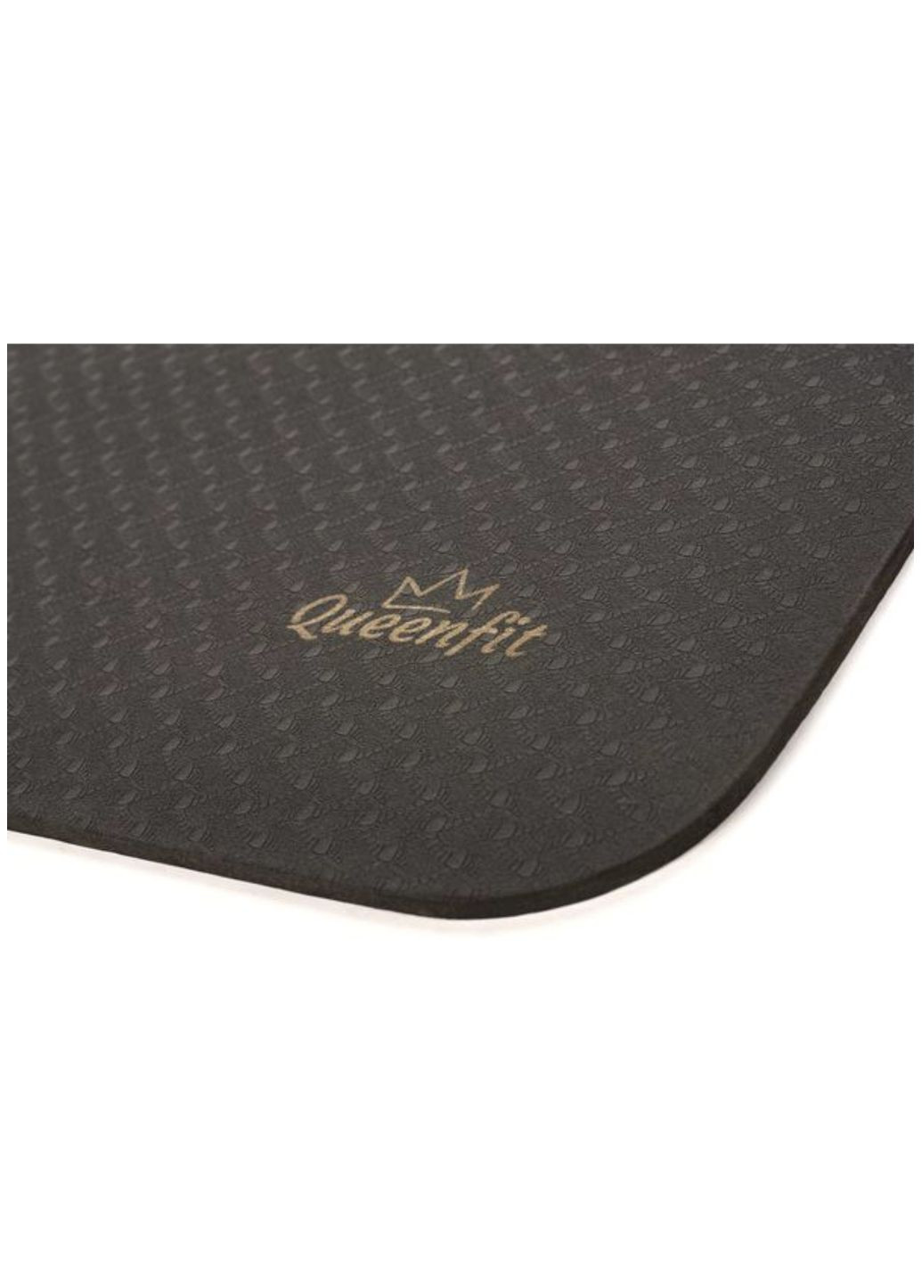 Йога-мат Mandala TPE 5 мм з золотим Queenfit (303126920)