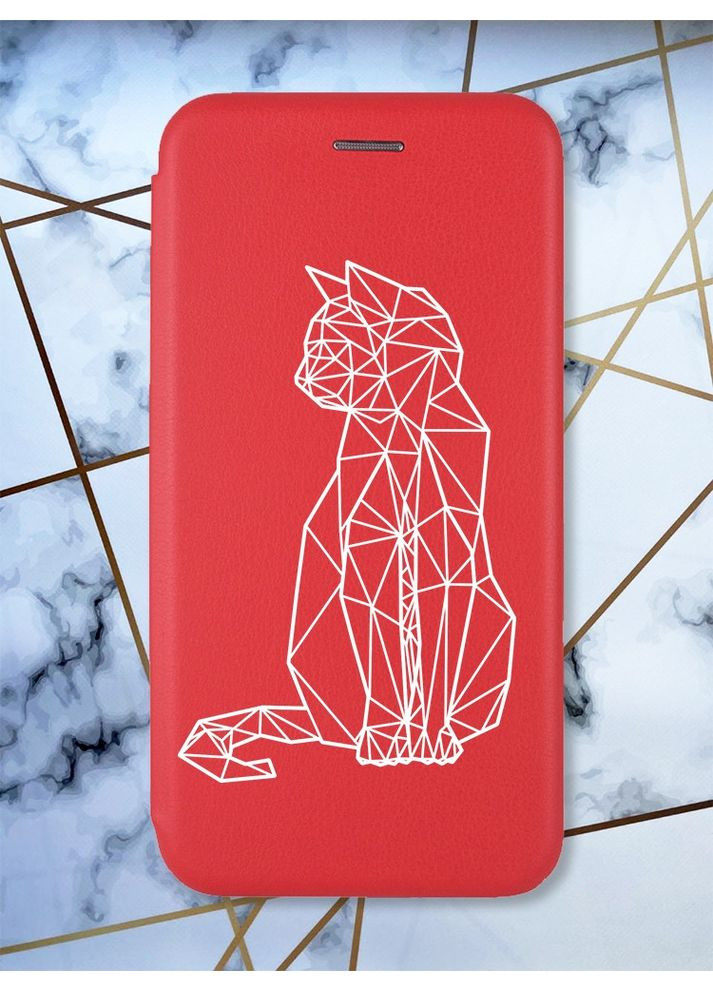 Чехол-книжка с рисунком для Samsung Galaxy A50 (2019) A505/A30s; Кошечка (принт 125) G-Case (359491312)