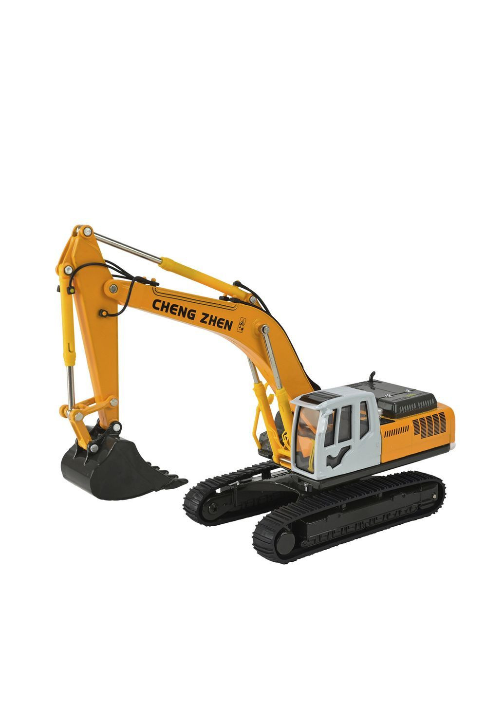 Строительная техника металлическая – Экскаватор в масштабе 1:50 цвет разноцветный CB-00289176 АВТОПРОМ (370499458)