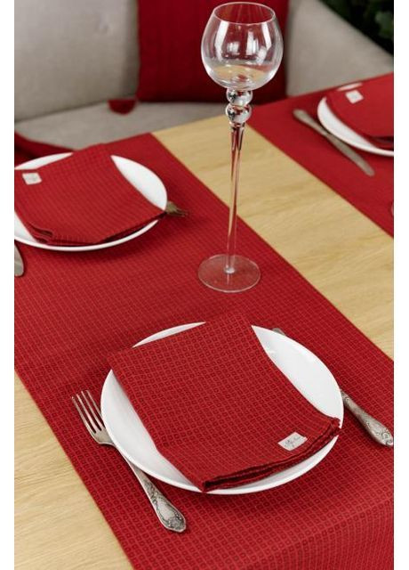 Салфетка Merry Christmas 35х45 см Красный (7403) Прованс (367108616)