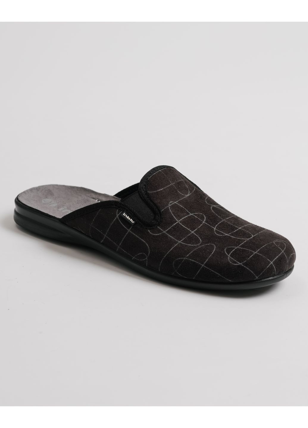 Тапочки чоловічі велюрові OG4H чорні Inblu (360897794)