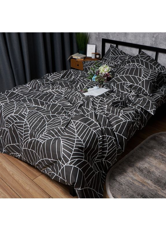 Комплект постільної білизни Satin Elit «» Полуторний Євро 160х220 наволочки 2х70х70 (MS-820008457) Moon&Star Minimal Chic (356116682)