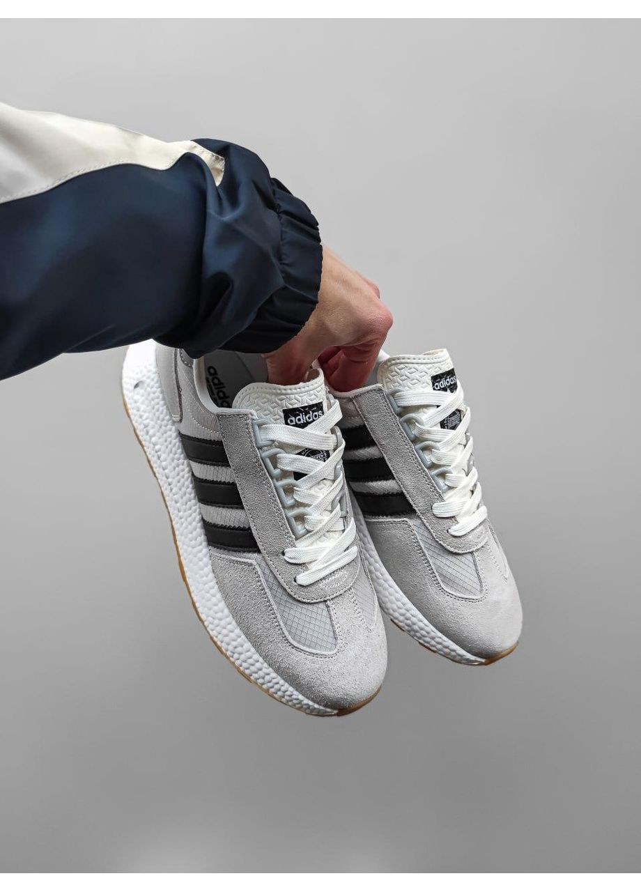 КРОССОВКИ ЖЕНСКИЕ ADIDAS RETROPY E5 GRAY V2 АДИДАС РЕТРОПИ Е5 No Brand белые демисезоны (368884868)