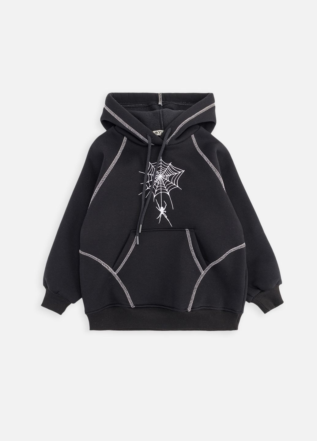 Худи для мальчика цвет черный ЦБ-00261380 Yuki (306831592)