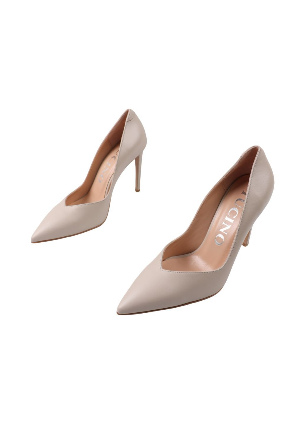 Tucino Туфлі жіночі бежеві натуральна шкіра бежевий з, — (296568828)