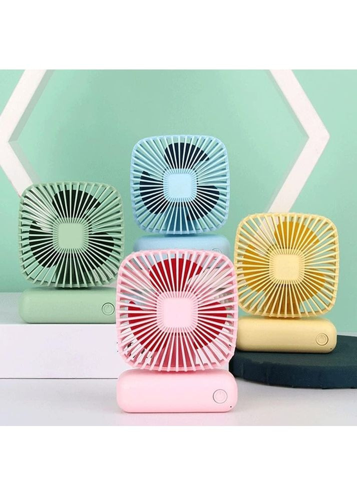 Вентилятор портативный USB Blue No Brand (365721866)