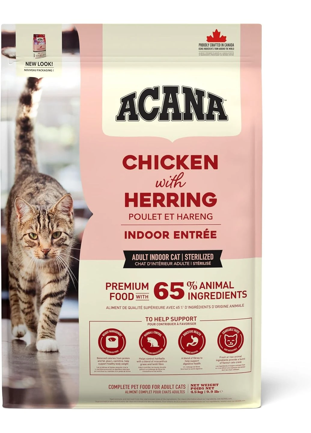 Сухий корм для котів всіх порід Indoor Entree 4,5 кг. Acana (366447570)