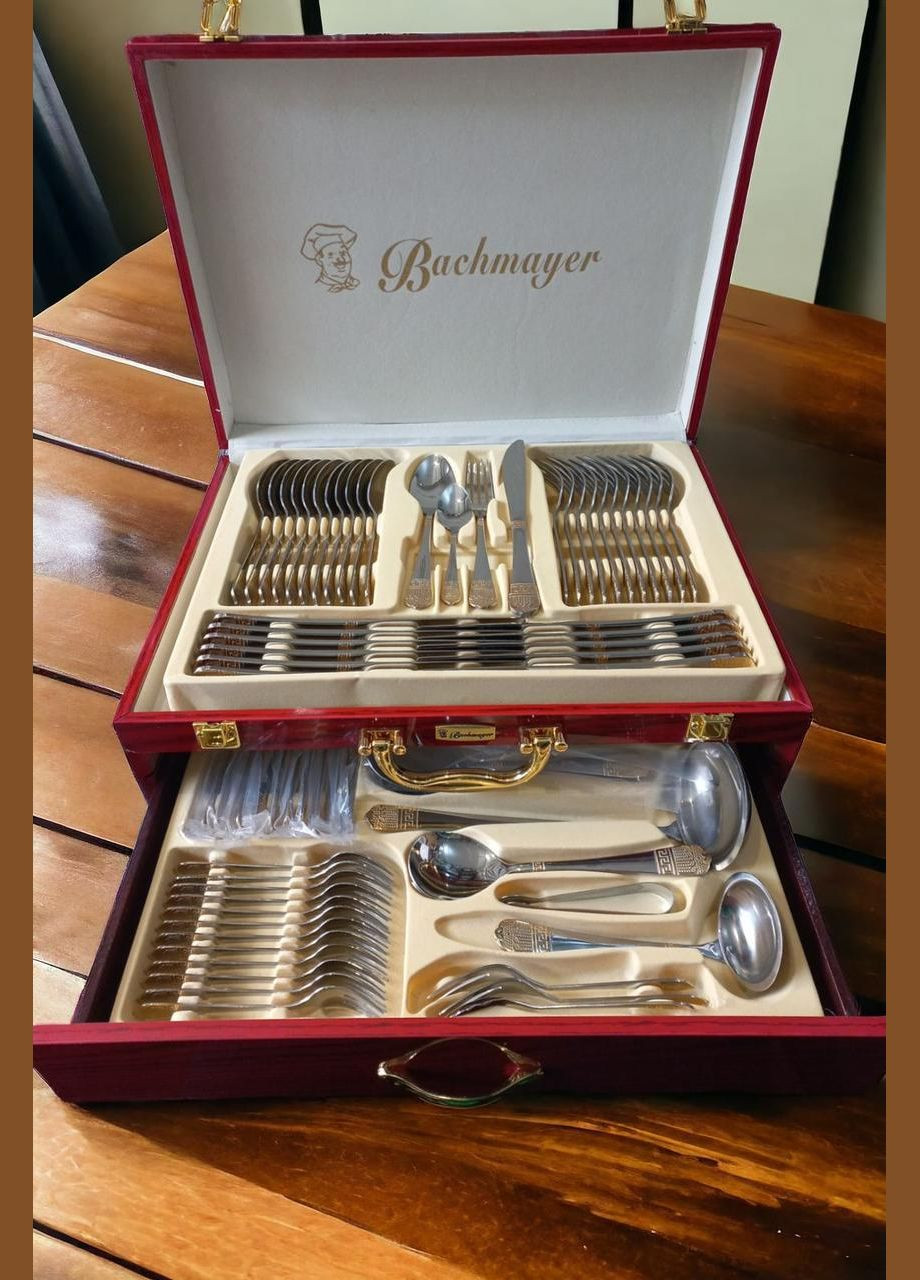 Набор столовых приборов Bachmayer BM7883 72 предмета 12 персон No Brand (300232535)