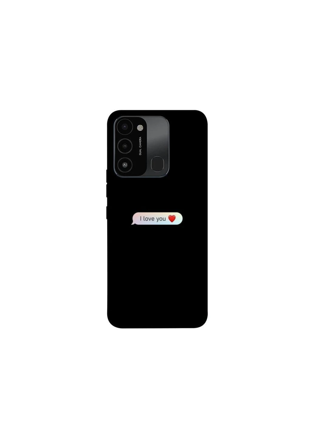 Чохол на TECNO Spark 8C Love aesthetic ver.10 Frontalka (384656829)