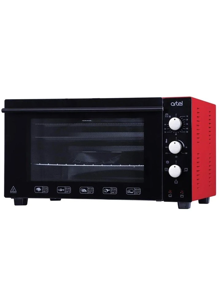 Электрическая печь MD 4218 L Black RED Artel (337323362)