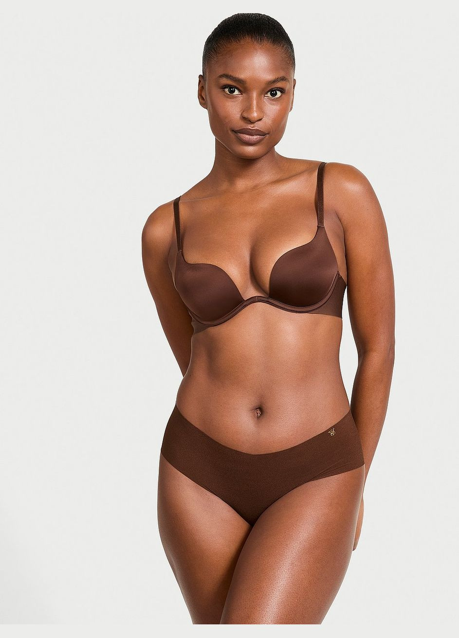 Коричневый бюстгальтер Victoria's Secret с косточками