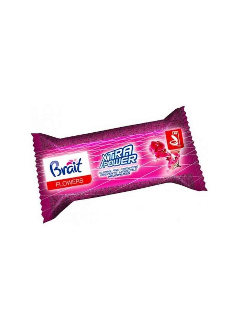 Сменный блок для унитаза 1шт 40г "Flowers" запаска Brait (359435331)